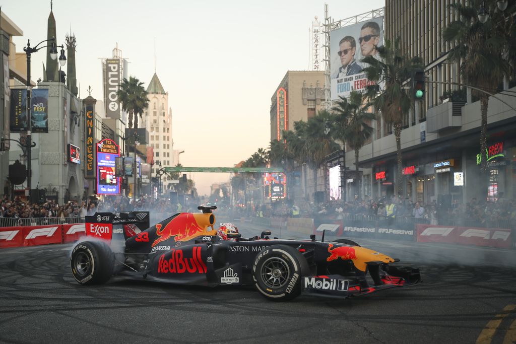 Forma-1, Max Verstappen, Red Bull Racing, F1 Festival Hollywood 