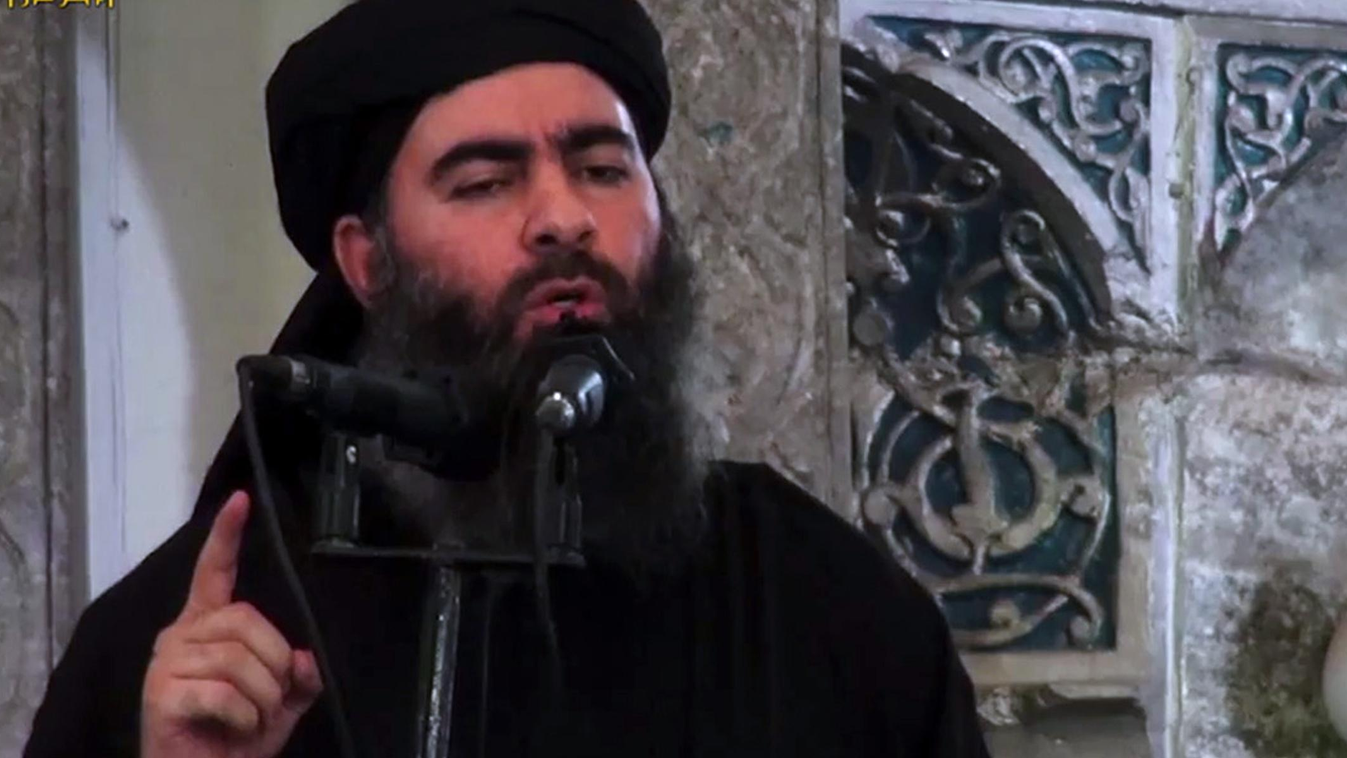 Iszlám állam vezetője Abu Bakr al-Baghdadi 