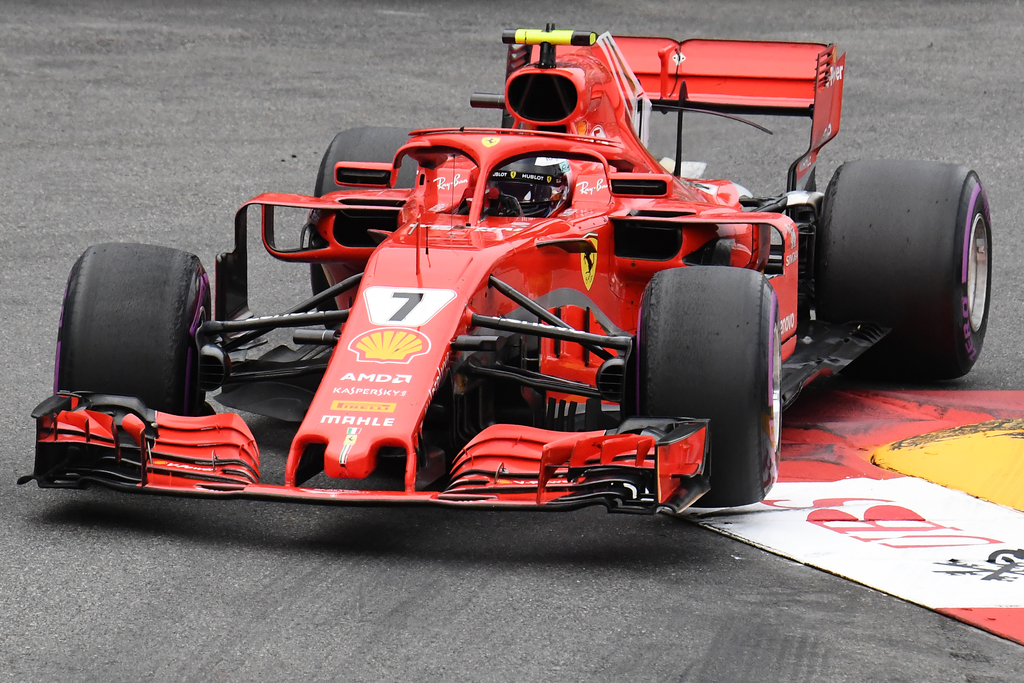 A Forma-1-es Monacói Nagydíj, Kimi Räikkönen, Ferrari 