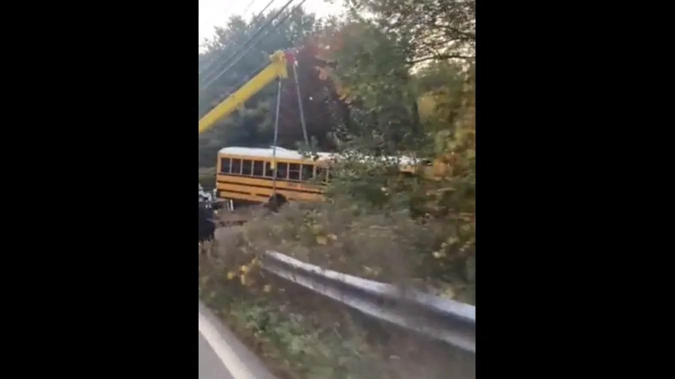 Iskolabusz, New Hampshire, baleset 