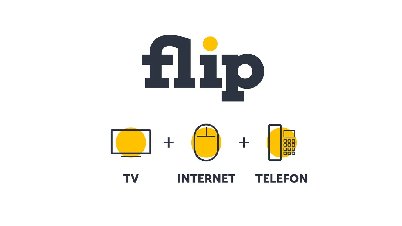 flip, telefon, internet, iptv 