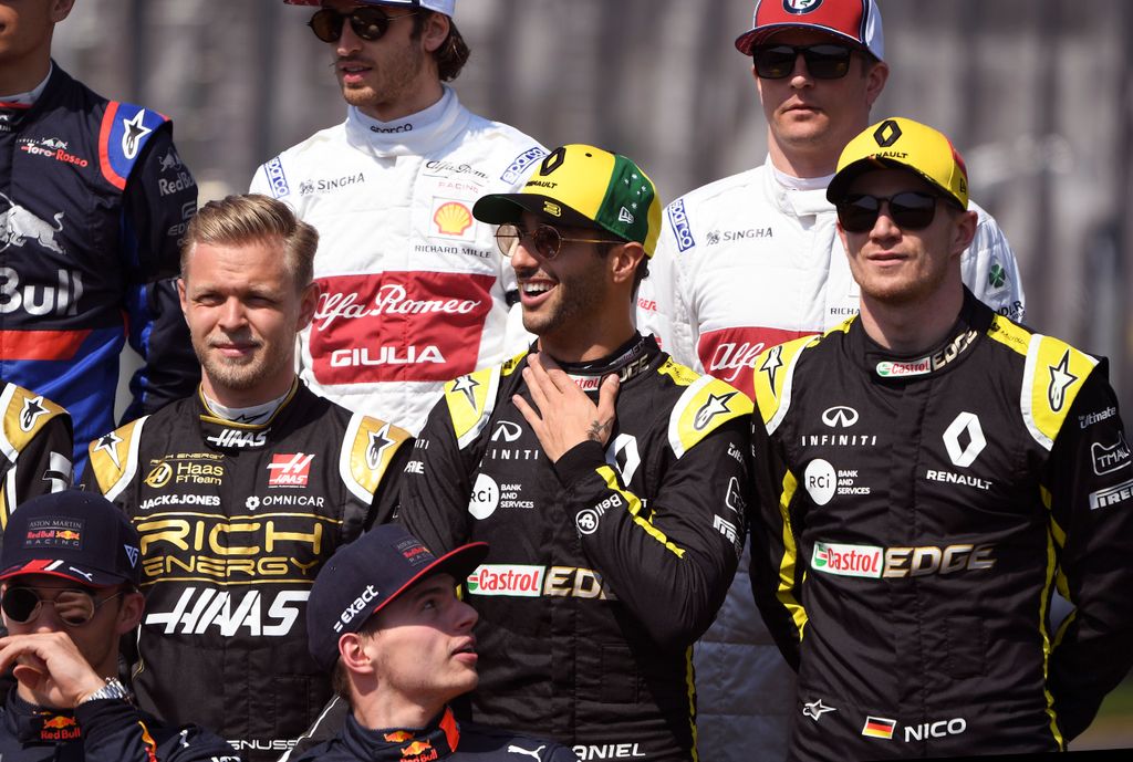 Forma-1, Ausztrál Nagydíj, vasárnap, Kevin Magnussen, Haas F1 Team, Daniel Ricciardo, Nico Hülkenberg, Renault F1 Team 