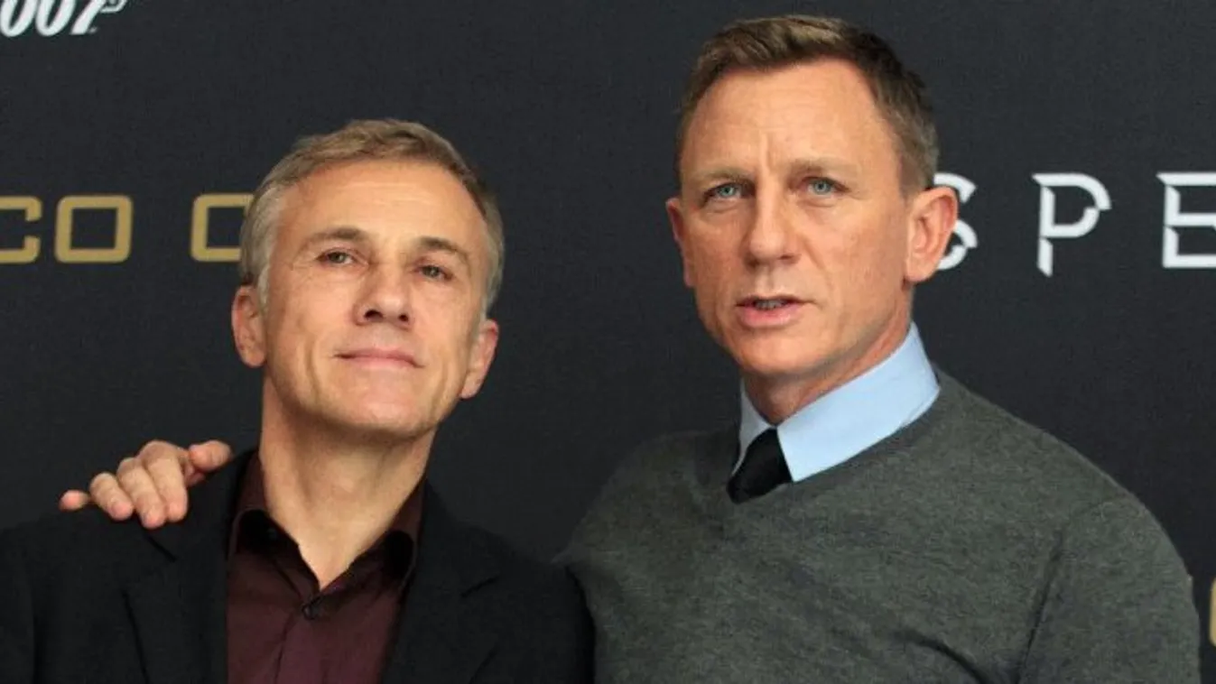 Christoph Waltz és Daniel Craig 