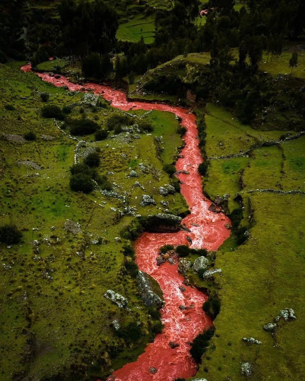 Vörös folyó, Peru 