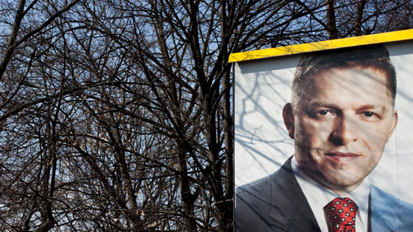 szlovák parlamenti választások 2012, Robert Fico plakát 