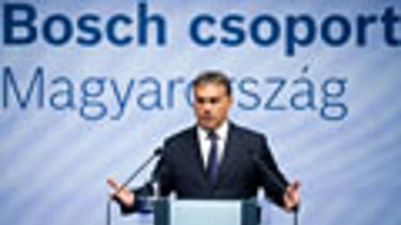 Orbán Viktor látogatása miskolcon, Bosch csoport magyarország