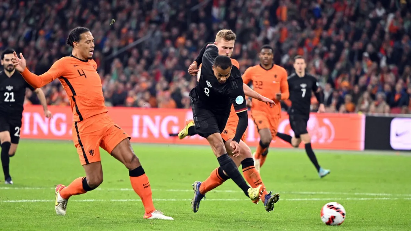 Netherlands - Germany Sports soccer International matches Horizontal 