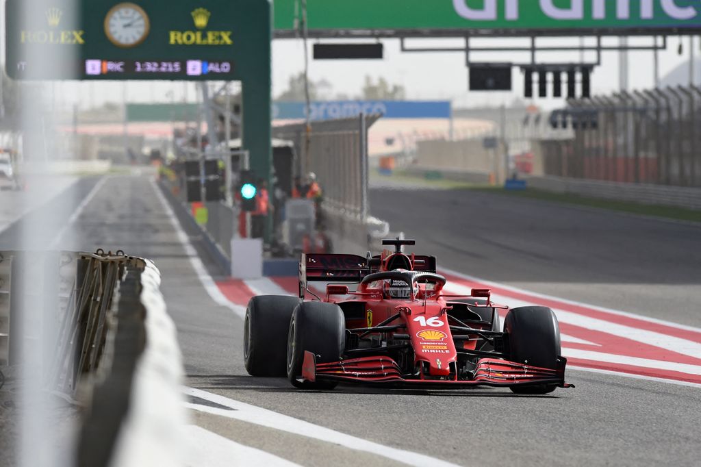 Forma-1, Charles Leclerc, Ferrari, Bahrein teszt 2. nap 