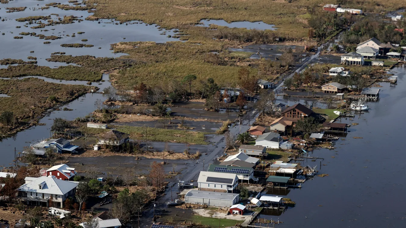 Ida hurrikán áradás Louisiana 