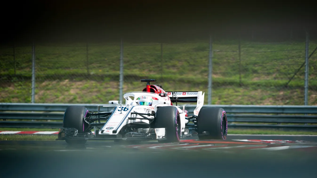 F1-es tesztelés a Hungaroringen, 2. nap, Antonio Giovinazzi, Alfa Romeo Sauber 