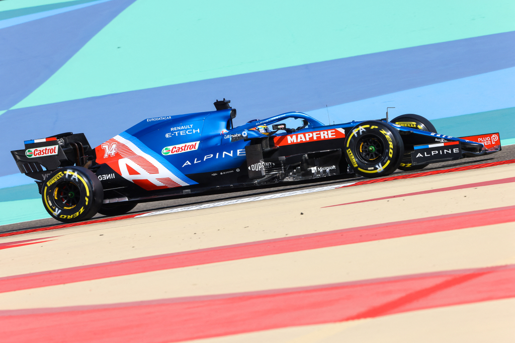 Forma-1, Fernando Alonso, Alpine, Bahreini Nagydíj 2021, szombat 