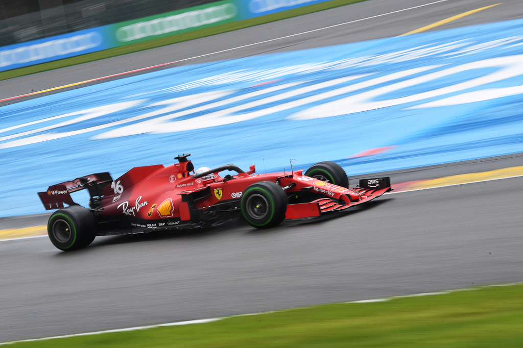 Forma-1, Charles Leclerc, Ferrari, Belga Nagydíj 2021, szombat 
