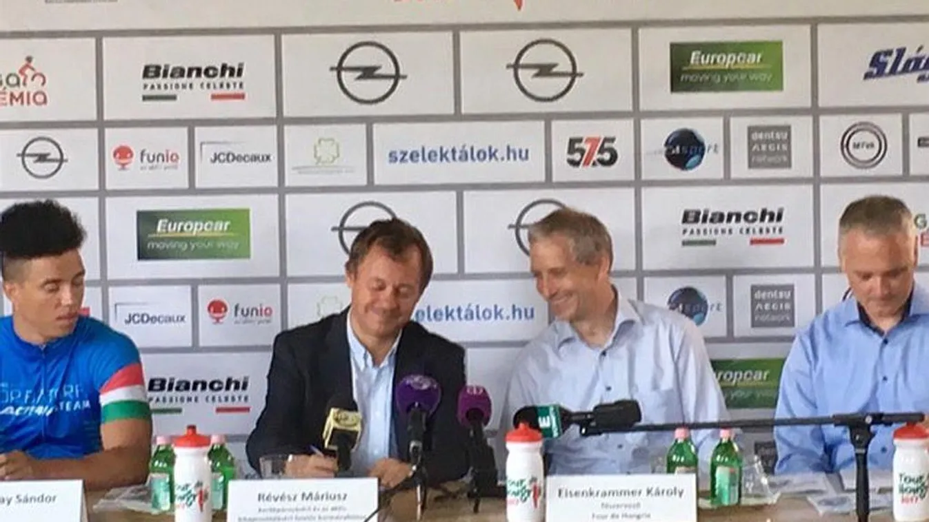 Tour de Hongrie, sajtótájékoztató 