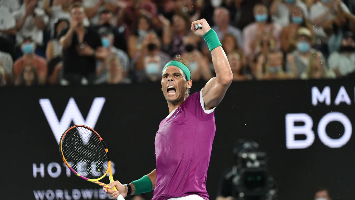 Nadal wins Australian Open to bag record 21st Grand Slam title Grand Slam,Melbourne,Tennis Horizontal 