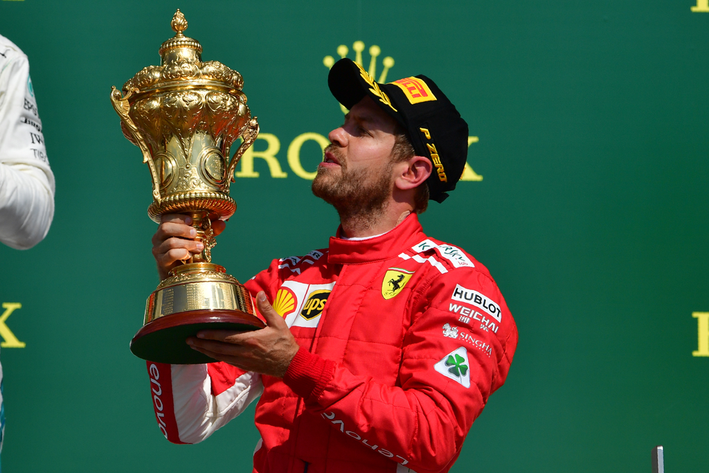 A Forma-1-es Brit Nagydíj, Sebastian Vettel 