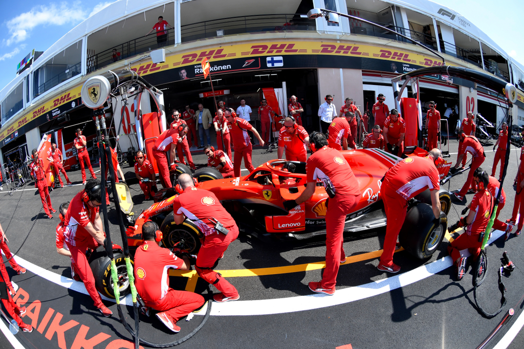 Előkészületek a Forma-1-es Francia Nagydíjra, Scuderia Ferrari 