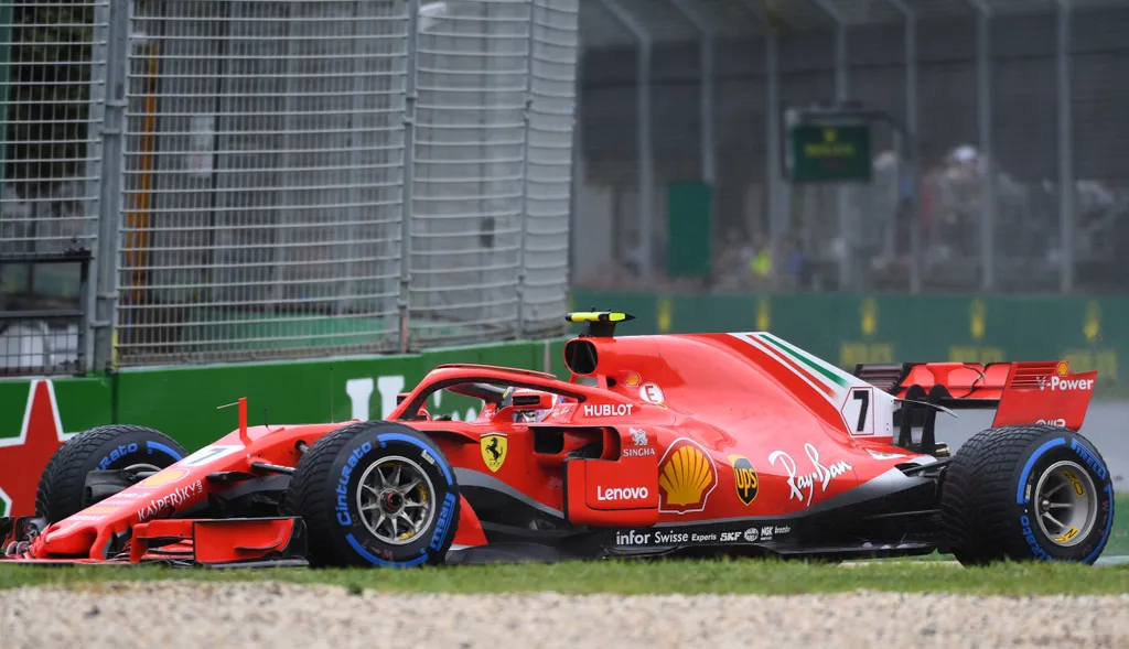 A Forma-1-es Ausztrál Nagydíj szombati napja, Kimi Räikkönen, Scuderia Ferrari 