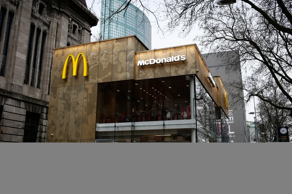 McDonalds, Meki, Rotterdam, Norvégia, 