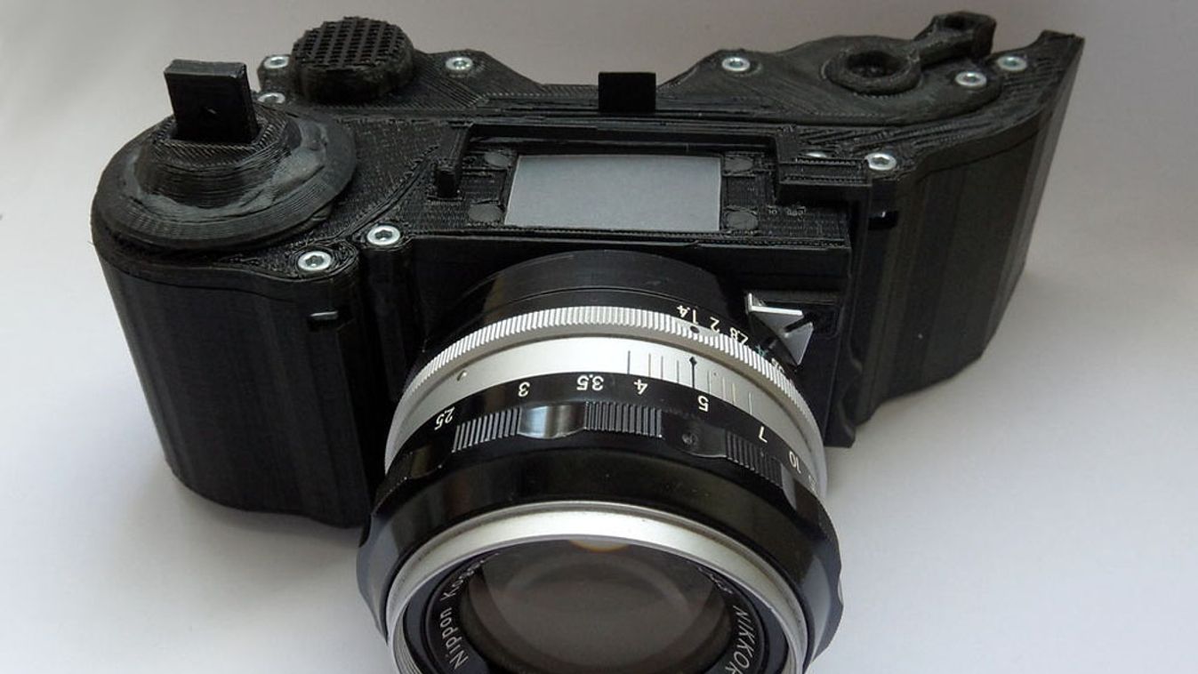 nyomtatható filmes tükörreflexes fényképezőgép, 3D-nyomtatás, OpenReflex