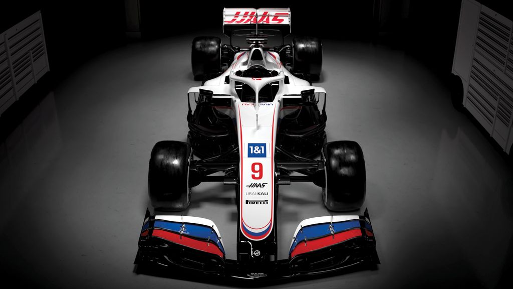 Forma-1, Haas F1 Team, Haas VF-21 festés 