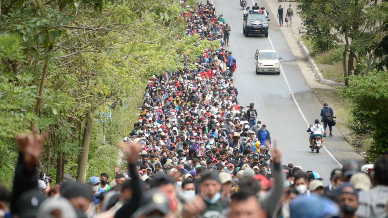 Honduras, migráns 