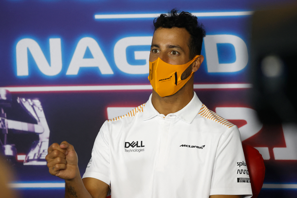 Forma-1, Daniel Ricciardo, Magyar Nagydíj 2021, csütörtök 