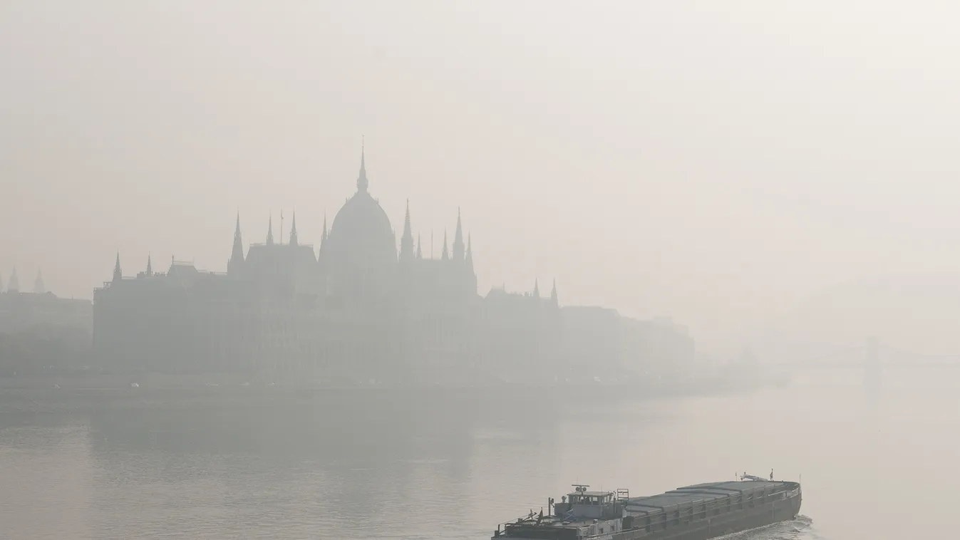 szmog légszennyezettség budapest 