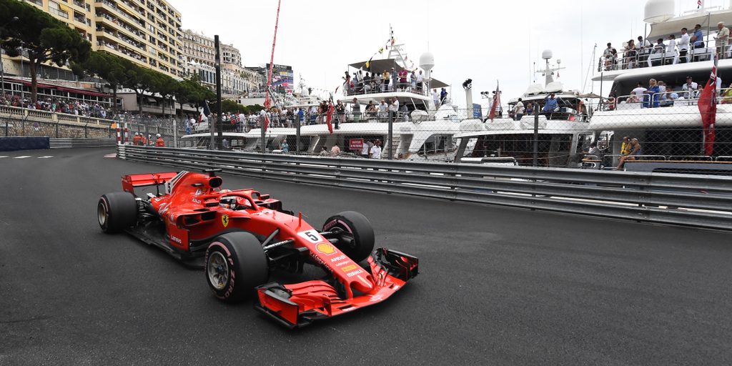 A Forma-1-es Monacói Nagydíj, Sebastian Vettel, Ferrari 