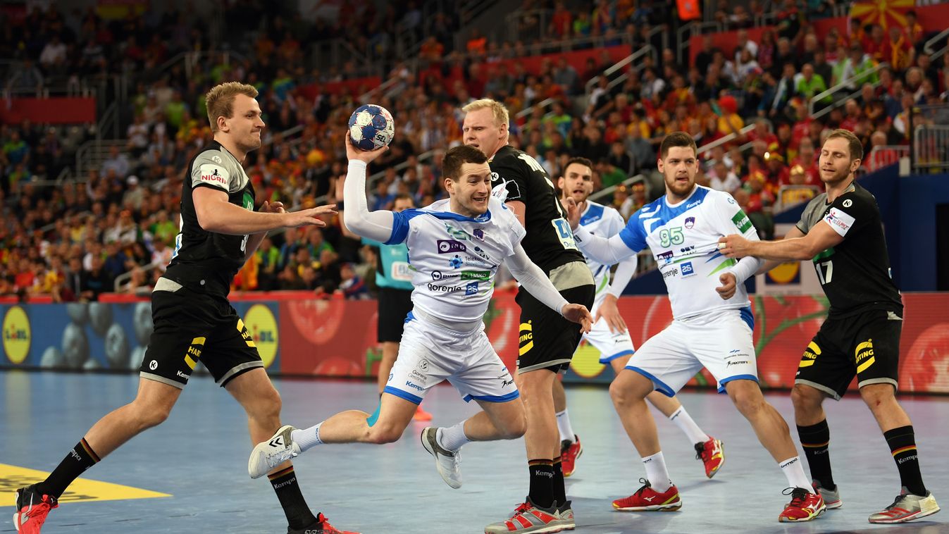 Handball European Championships: Germany vs. Slovenia 