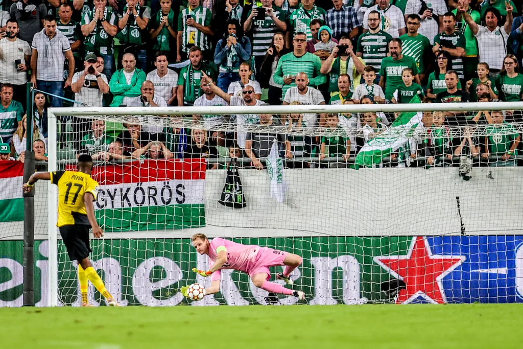 Ferencvárosi TC - Young Boys, FTC, Fradi, Ferencváros, Bajnokok Ligája, selejtező, döntő, 2. mérkőzés, Groupama Aréna, Budapest, 2021.08.24. 