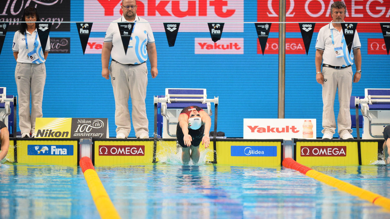 FINA2017, Úszás Vizes VB, női 100 m hát, Hosszú Katinka 