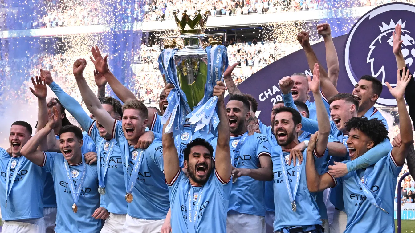 Manchester City, 2023, bajnoki cím ünneplés 