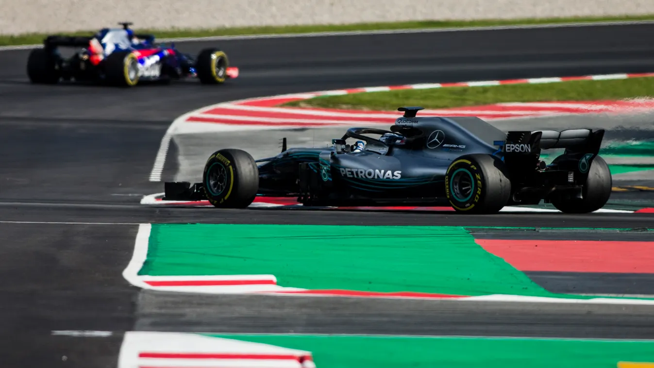 A Forma-1 előszezoni tesztje Barcelonában - 8. nap, Valtteri Bottas, Mercedes-AMG Petronas 