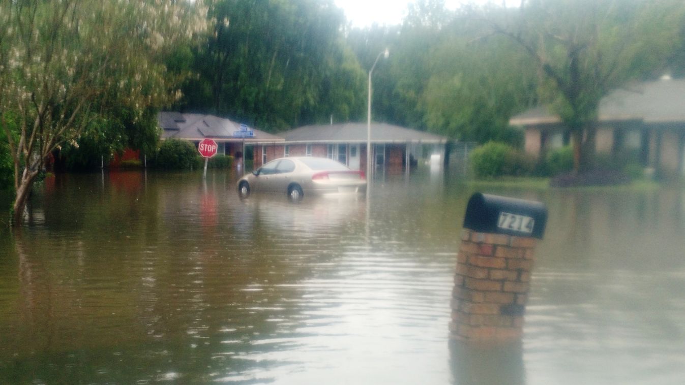 UNITED STATES, Baton Rouge: Two people have died and one remains missing as torrential rains continue to inundate both Louisiana and southern Mississippi, flooding homes and forcing evacuations and water rescues on August 13, 2016. - Kendall  White 