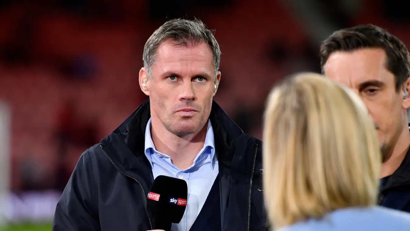 FOOTBALL - ENGLISH CHAMP - BOURNEMOUTH v BRIGHTON 2018 ANGLETERRE BRIGHTON CHAMPIONNAT CHAMPIONSHIP ENGLAND ENGLISH FOOT FOOTBALL league PREMIER Soccer SPORT, Jamie Carragher 