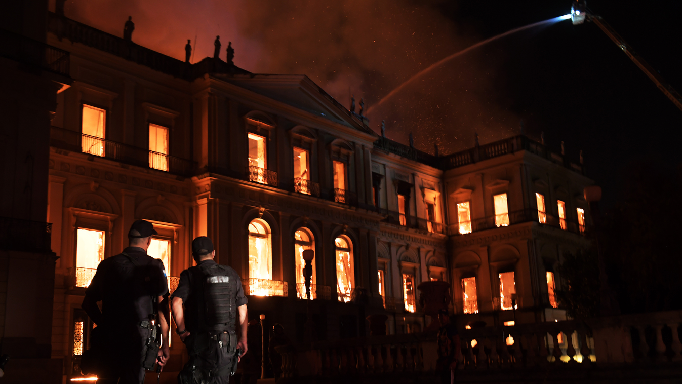Rio de Janeiro, Nemzeti Múzeum, tűz 