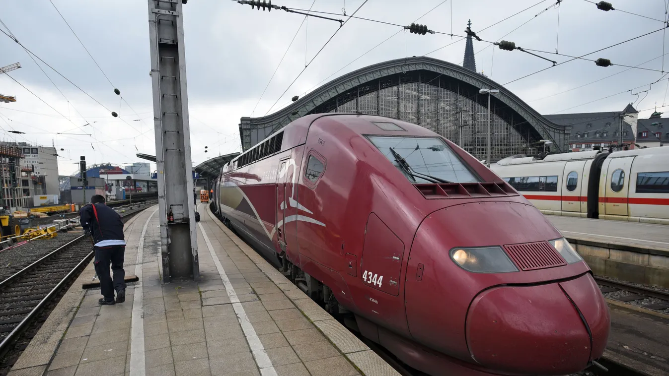 Aftermath of Brussels terror attacks - rail traffic SQUARE FORMAT 