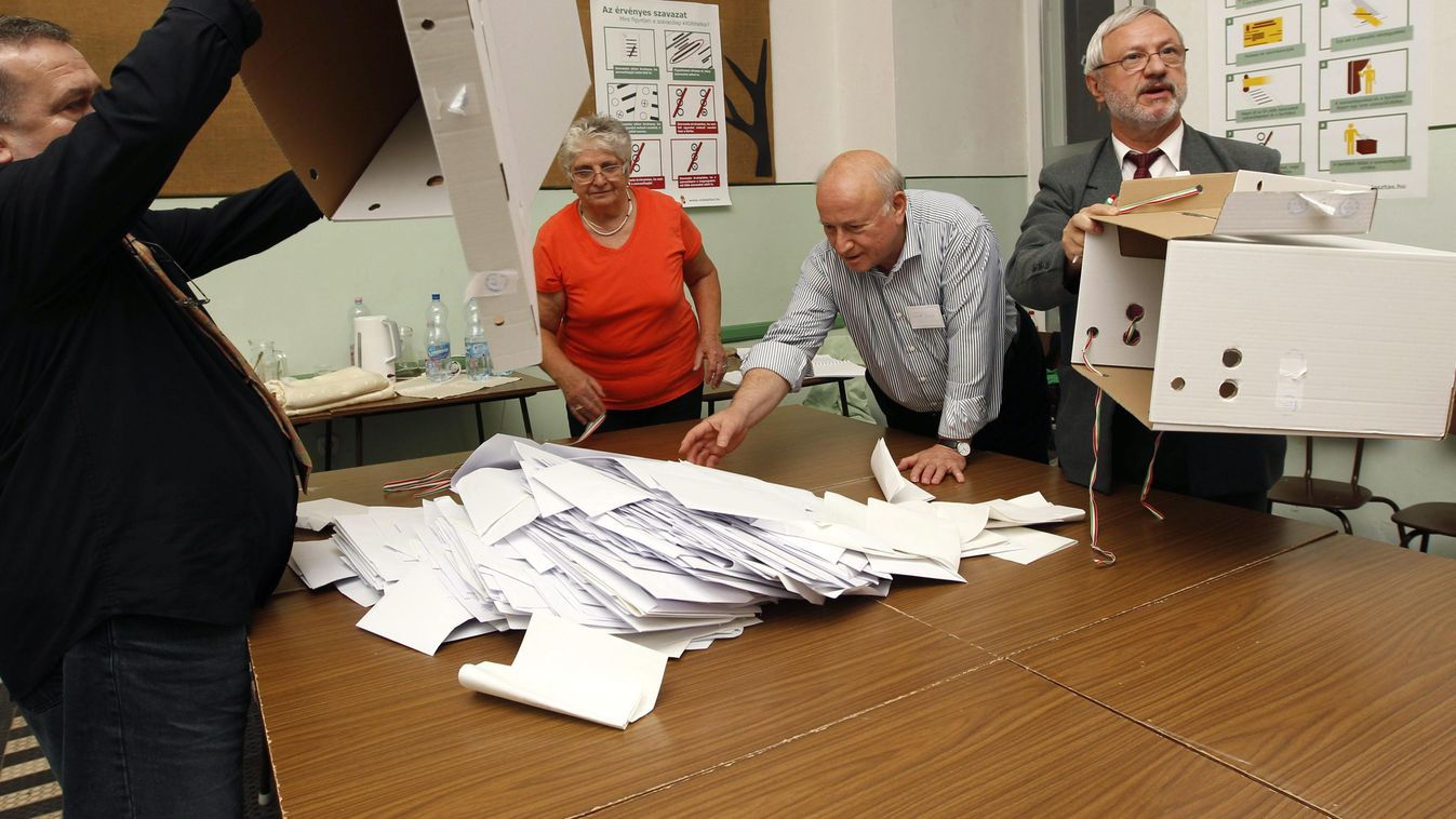 önkormányzati választás 2014. 
Urnabontás 