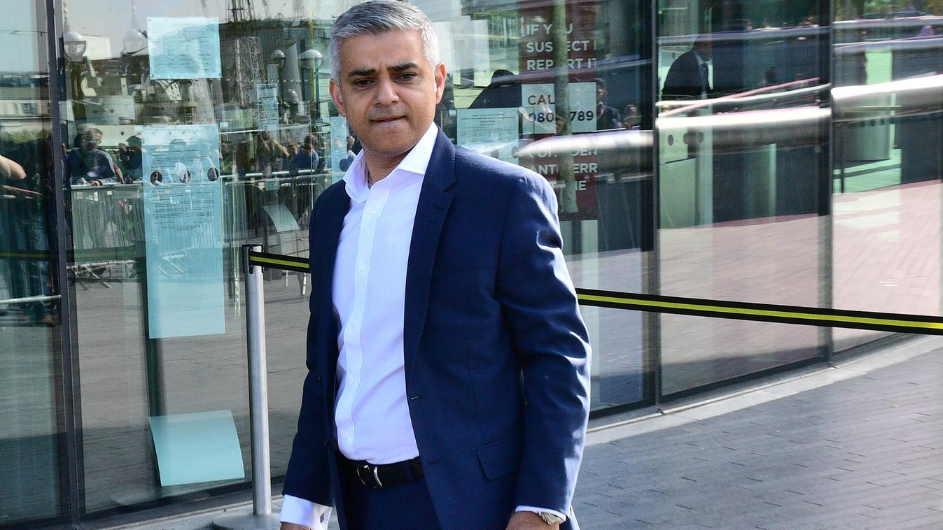 az új londoni polgármester Sadiq Khan 