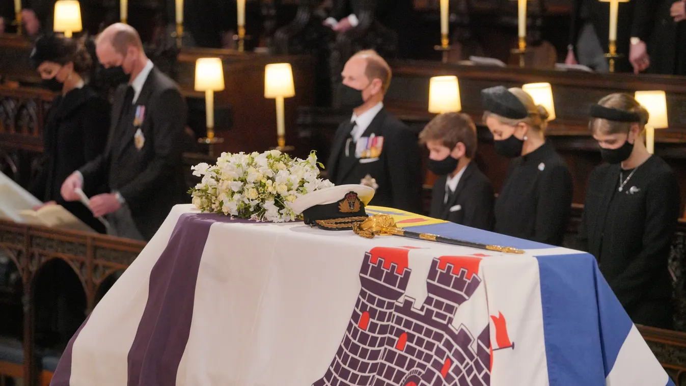 Fülöp herceg temetése, koporsó, kápolna 