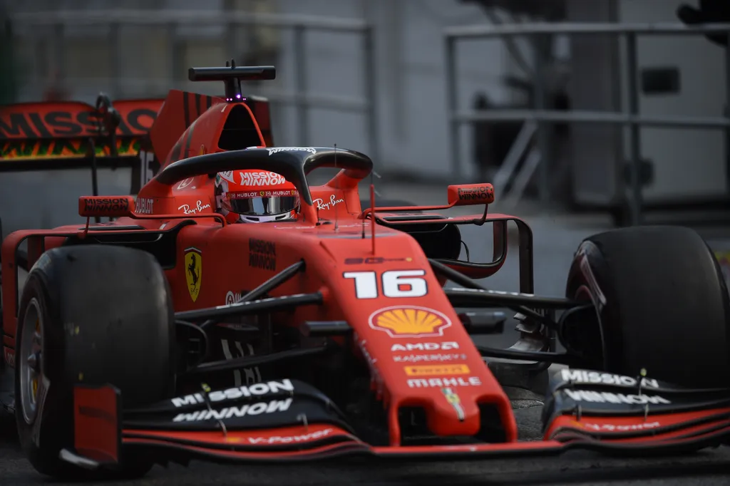 Forma-1, teszt, Barcelona, Charles Leclerc, Scuderia Ferrari 