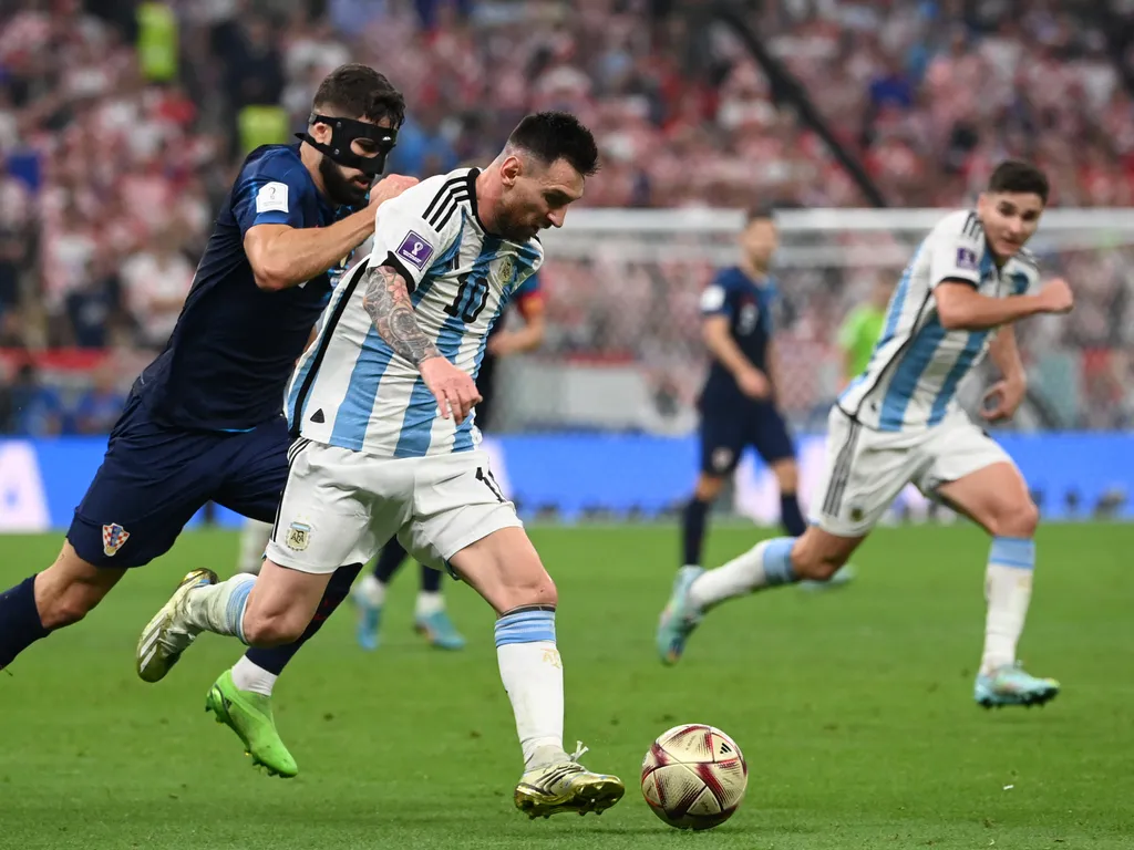 Football/ 2022 FIFA World Cup/ Argentina vs Croatia soccer Horizontal 