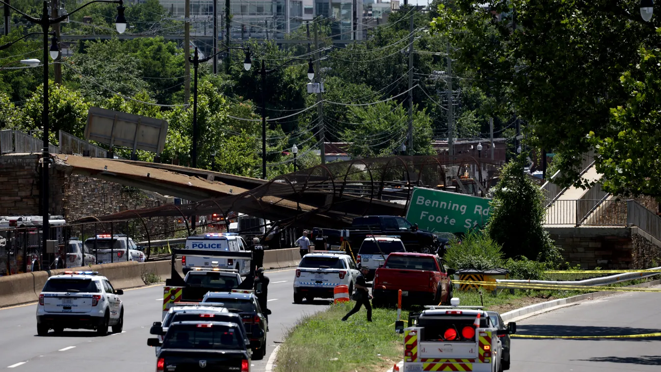 Six People Injured In Washington, DC Pedestrian Bridge Collapse GettyImageRank2 Color Image accidents and disasters Horizontal 