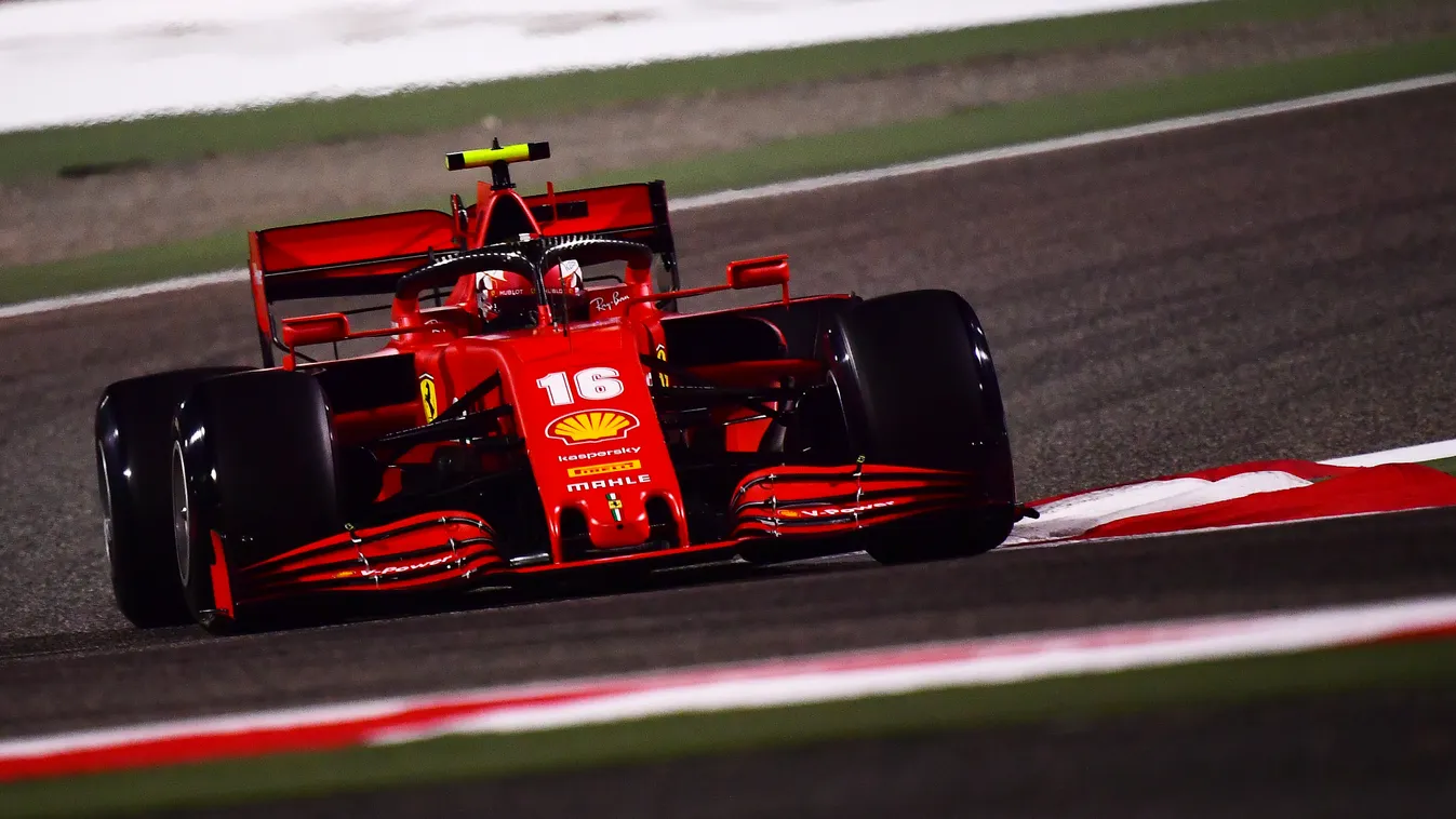 Forma-1, Charles Leclerc, Ferrari, Bahreini Nagydíj, 2020 péntek 