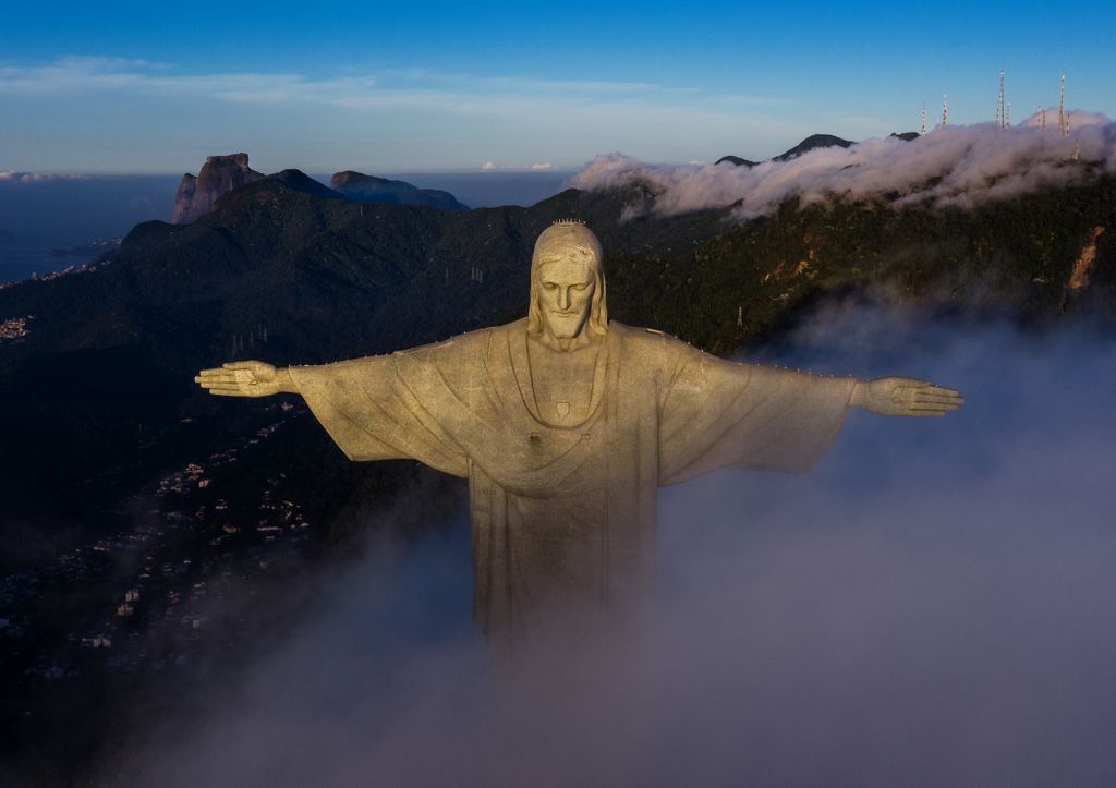 A Megváltó Krisztus szobra Rio de Janeiro felújítás 