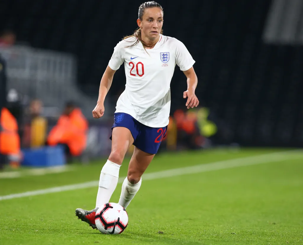 England v Australia - International Women Friendly  International Women England Women Australia Women Craven Cottage Stadium London England on 09 Oct 2018 Action Sport NurPhoto Action Sport Women's Football Women PLAYER football player sport venue games 