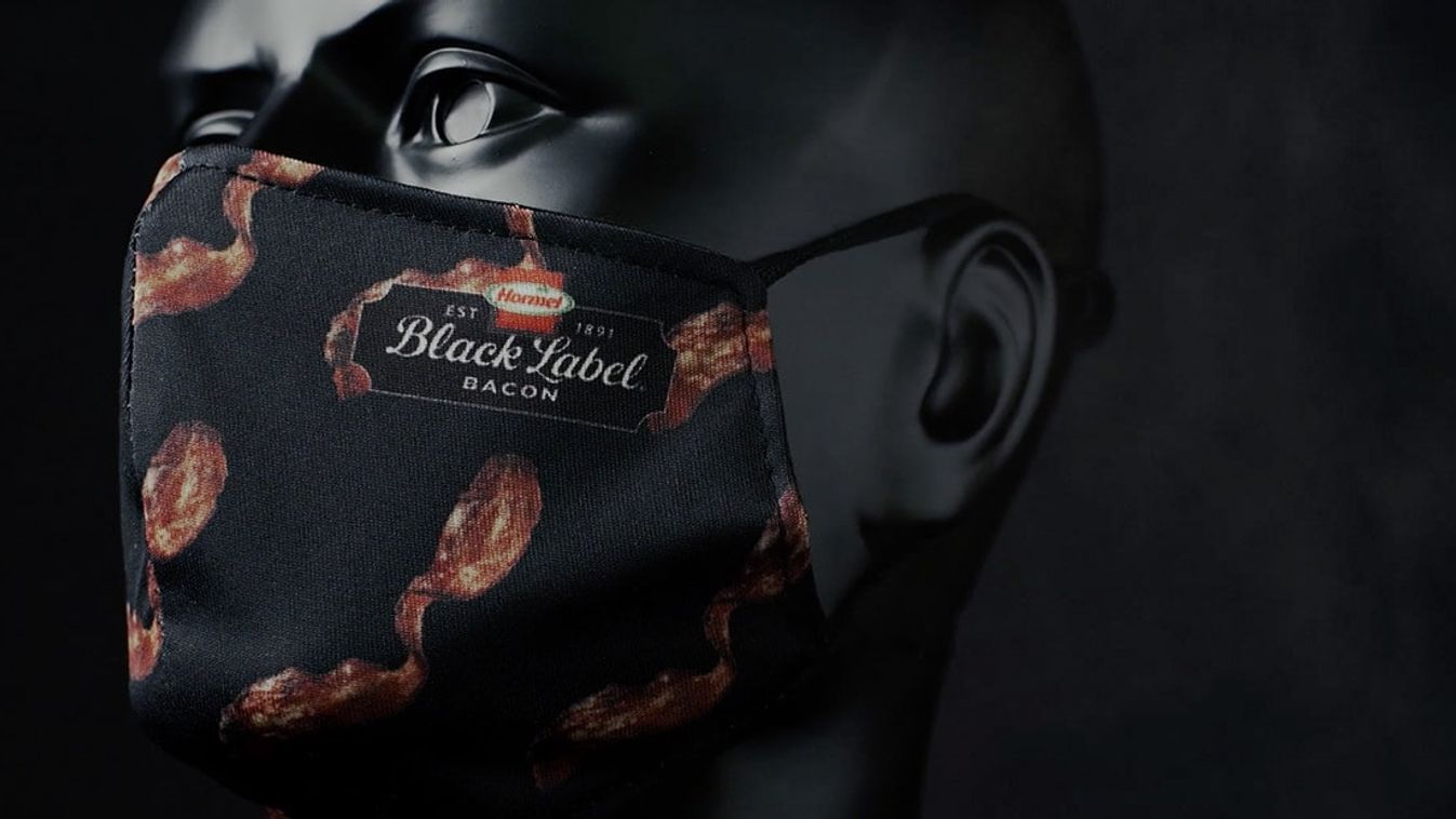 Hormel has created a bacon-scented face mask. 