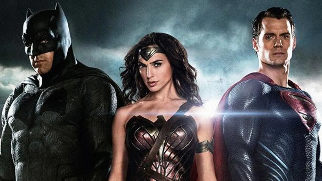 Ben Affleck, Gal Gadot és Henry Cavill a Batman Superman ellen – Az igazság hajnala című filmben 