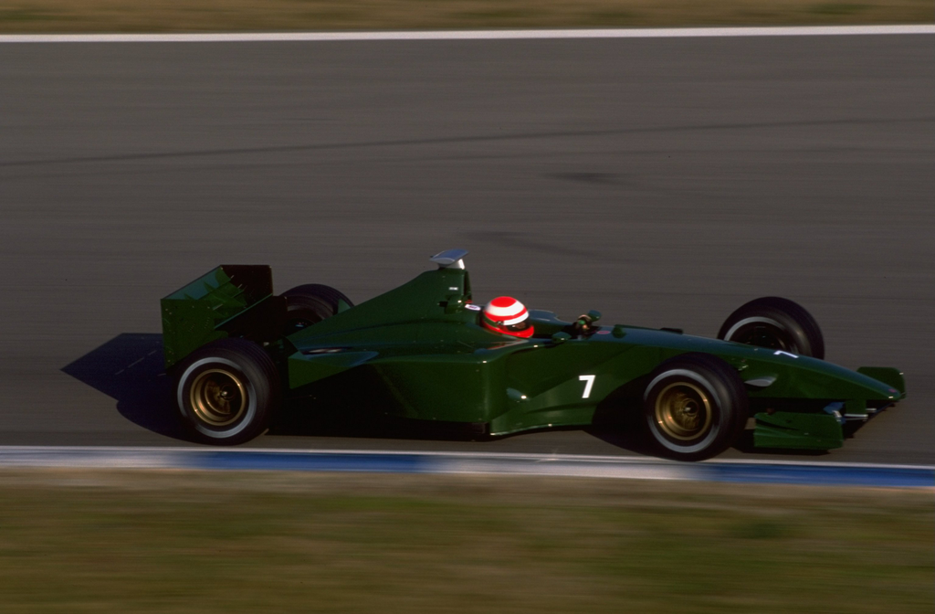 Forma-1, Eddie Irvine, Jaguar Racing, Barcelona teszt 2000 