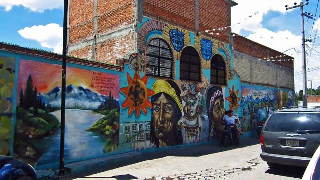 mexikói street art, mural, street art, falfestmény 